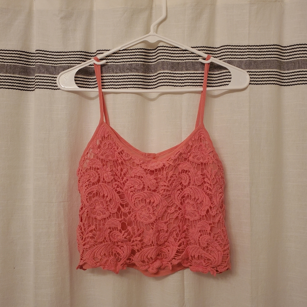 LA Hearts/Pacsun Flowy Crop Top Size S